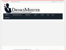 Tablet Screenshot of drinksmeister.dk